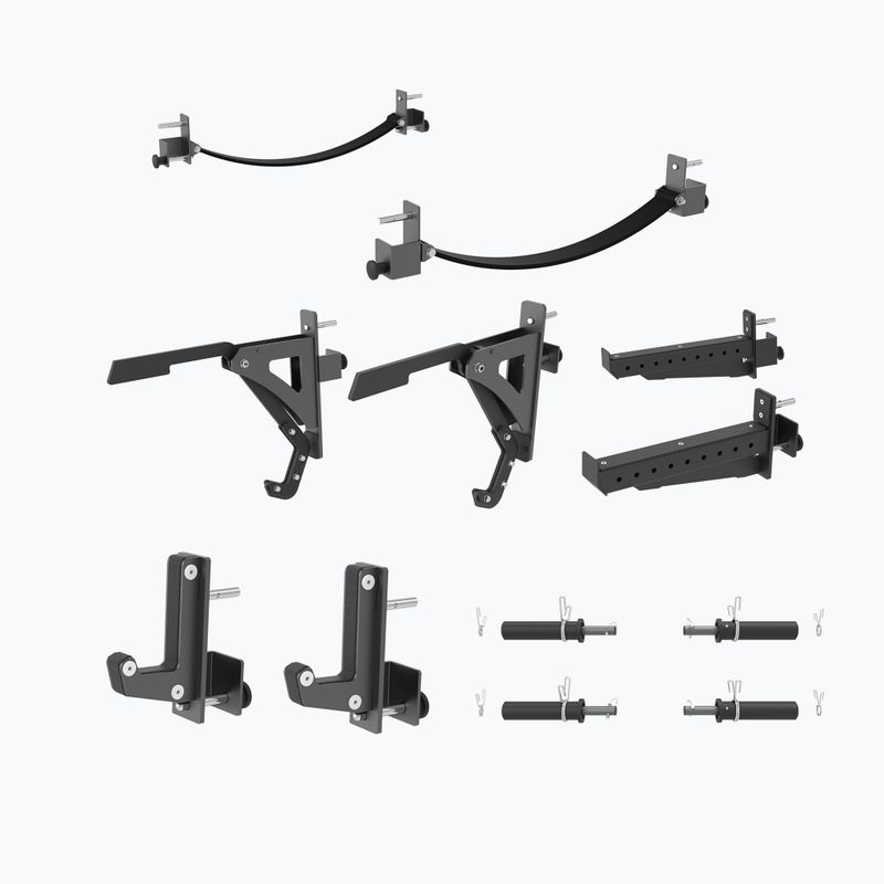 Posilňovacia klietka s príslušenstvom HMS KLT3110 Commercial silver 6