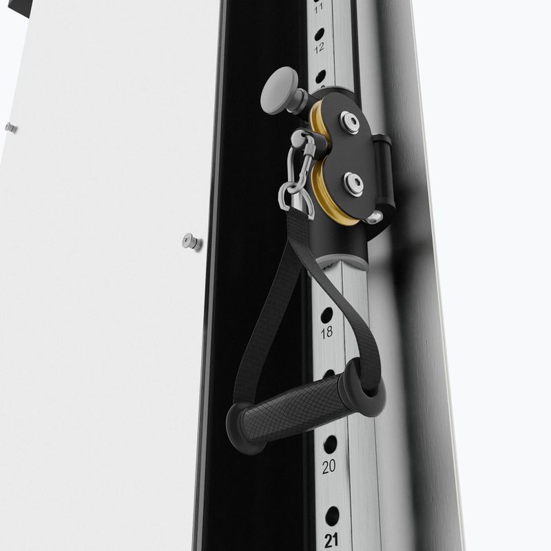 Dvojitá posilovacia kladka  na stenu HMS BS302 Commercial silver 8