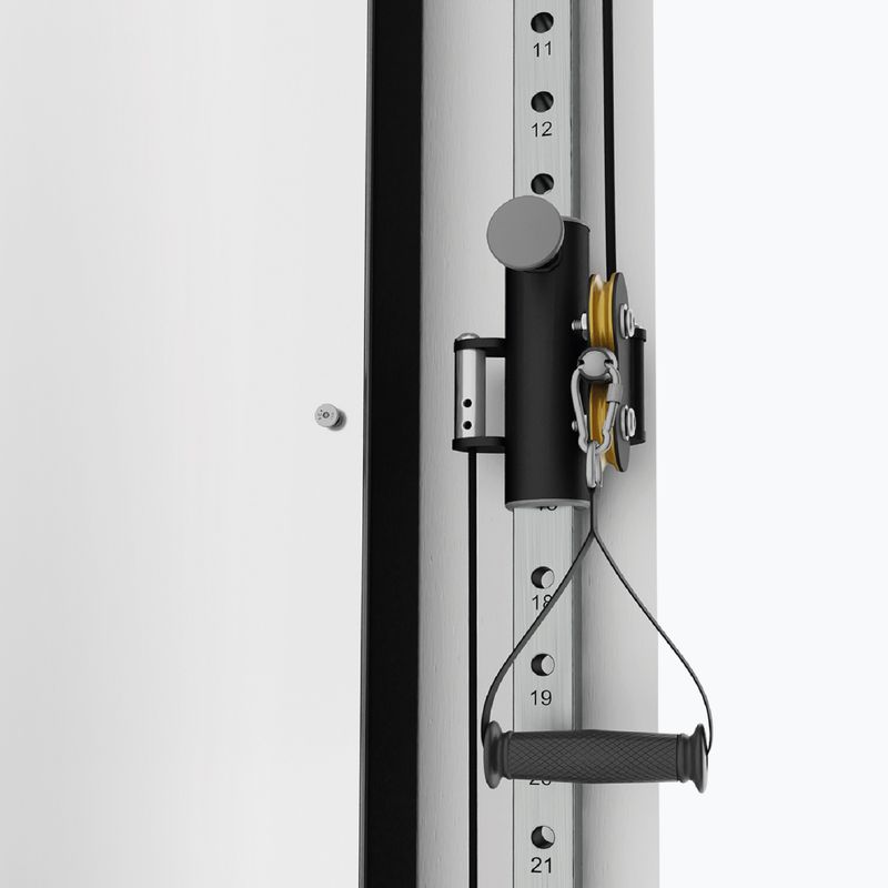 Dvojitá posilovacia kladka  na stenu HMS BS302 Commercial silver 11