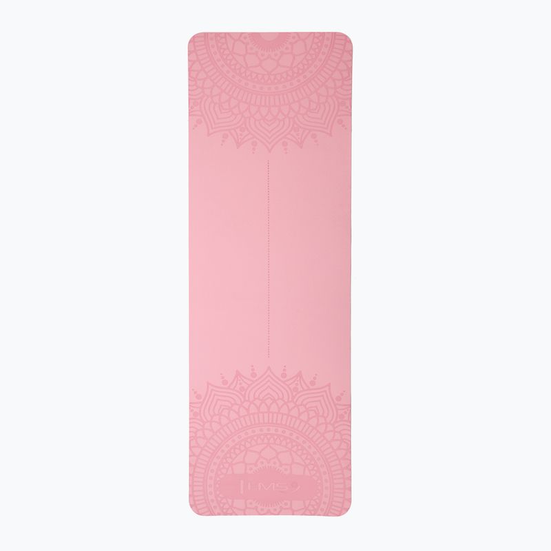 Podložka na jogu HMS YM10 light pink