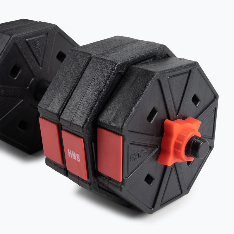 Sada činiek HMS s vymeniteľnými závažiami Sgc20 čierno-červená 17-57-030 6