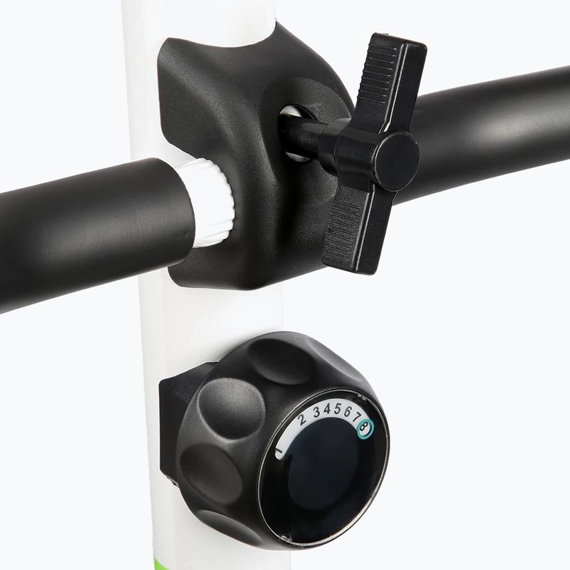 Stacionárny bicykel HMS M9239 biely/zelený 8