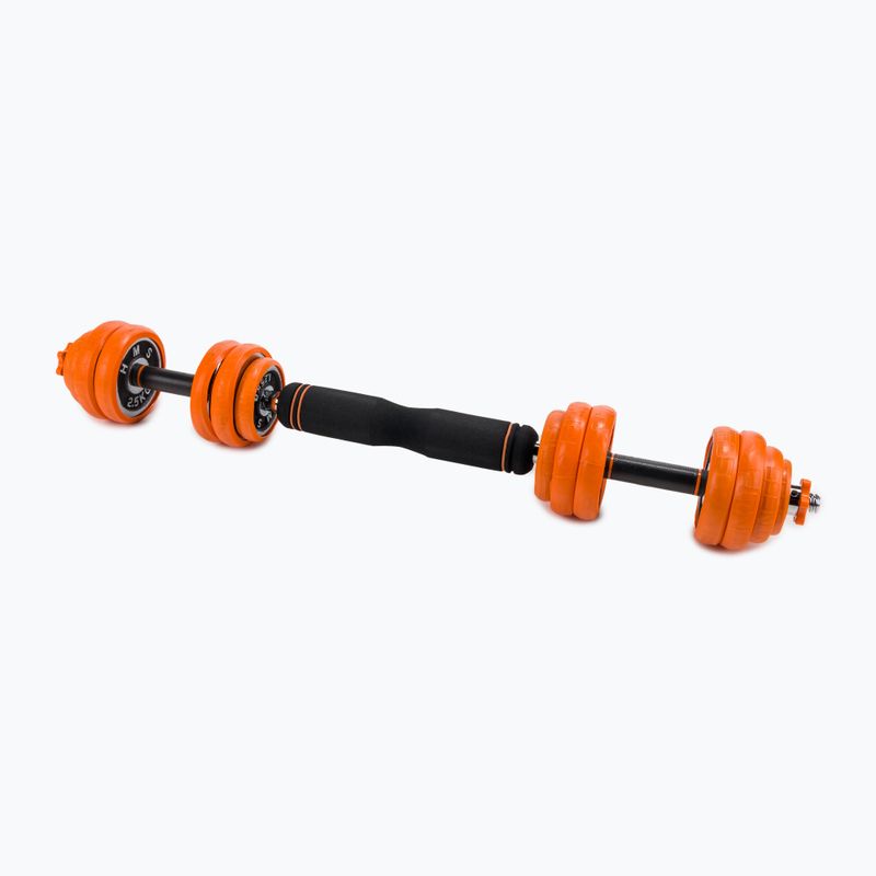 Sada závaží HMS SGZ230 Premium 6v1 oranžová 17-57-067 2