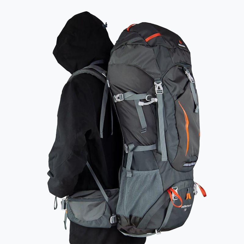 Cestovný batoh BERGSON Matterhorn 70 l grey 13