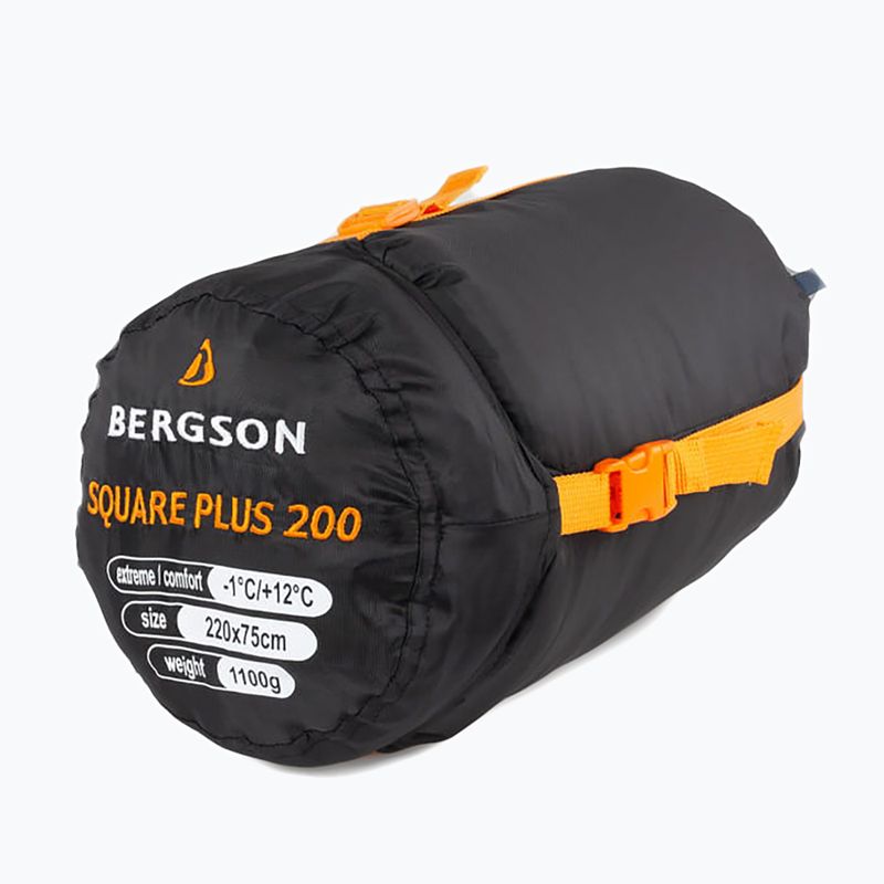 Spací vak BERGSON Square Plus 200 dark denim 7