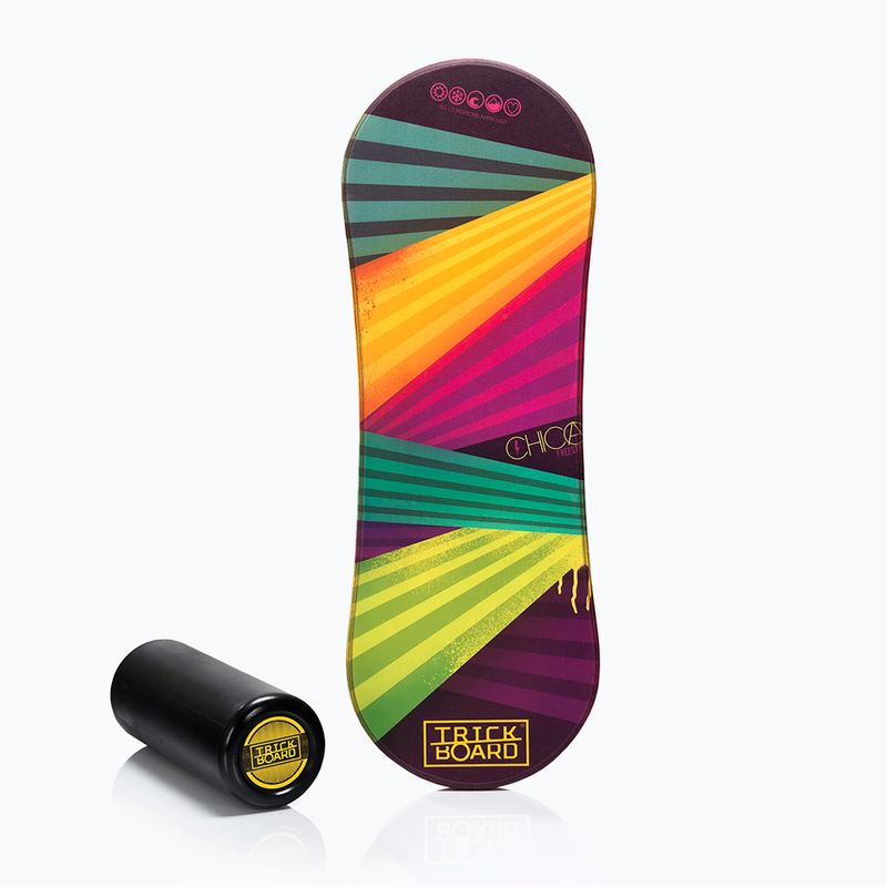 Balančná doska s valčekom Trickboard Classic Chica farebná TB-17193 6