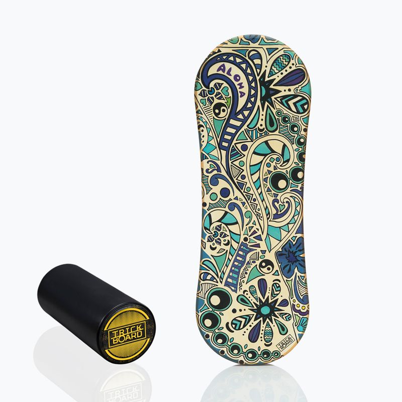 Balančná doska s valčekom Trickboard Classic Aloha kolorowa TB-1729 6
