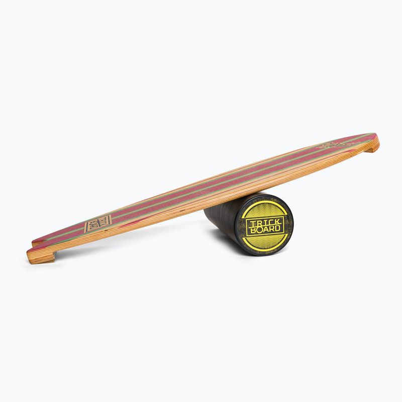 Balančná doska s valčekom Trickboard Fish Mermaid červeno-hnedá TB-1736 2