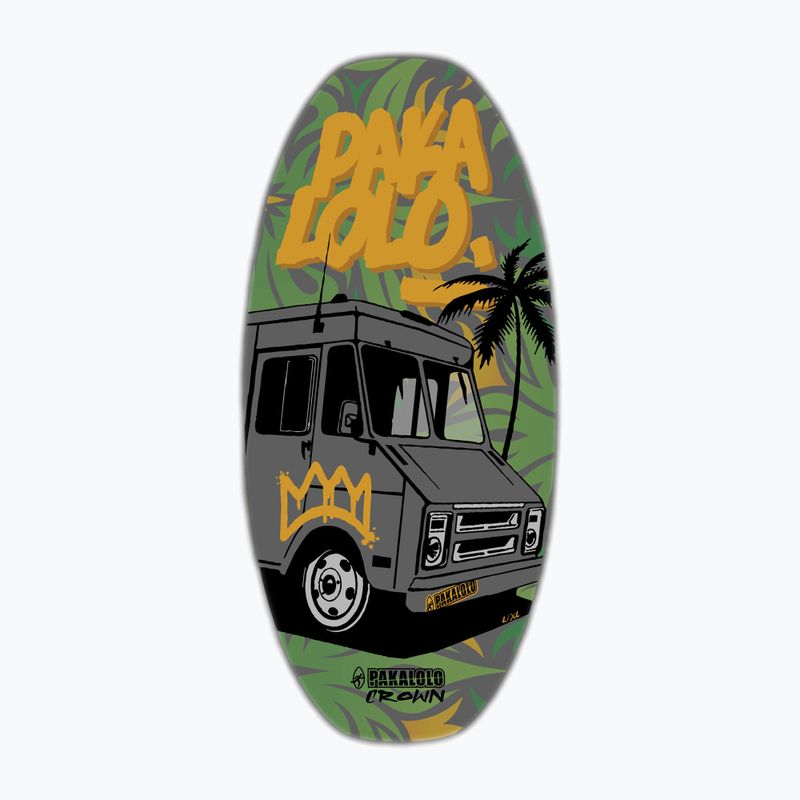 PAKALOLO Crown Green S/M šedo-zelený skimboard PK-17384 5