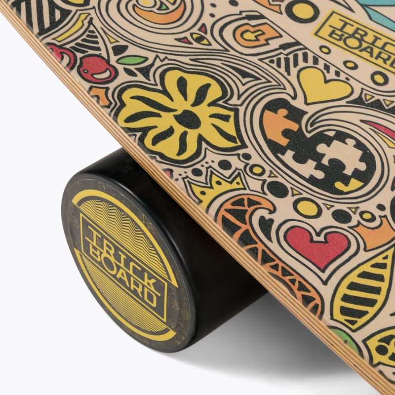 Balančná doska s valčekom Trickboard Wake & Kite Miyo Pro farebná TB-17889 4