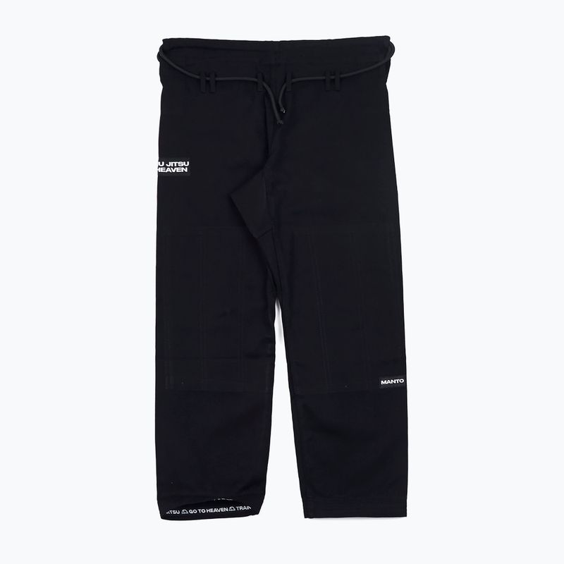 GI pre pánske brazílske jiu-jitsu MANTO Heaven black MNG976_BLK 5