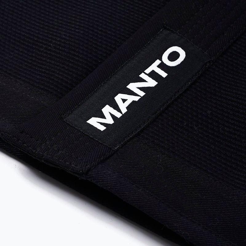 GI pre pánske brazílske jiu-jitsu MANTO Heaven black MNG976_BLK 7