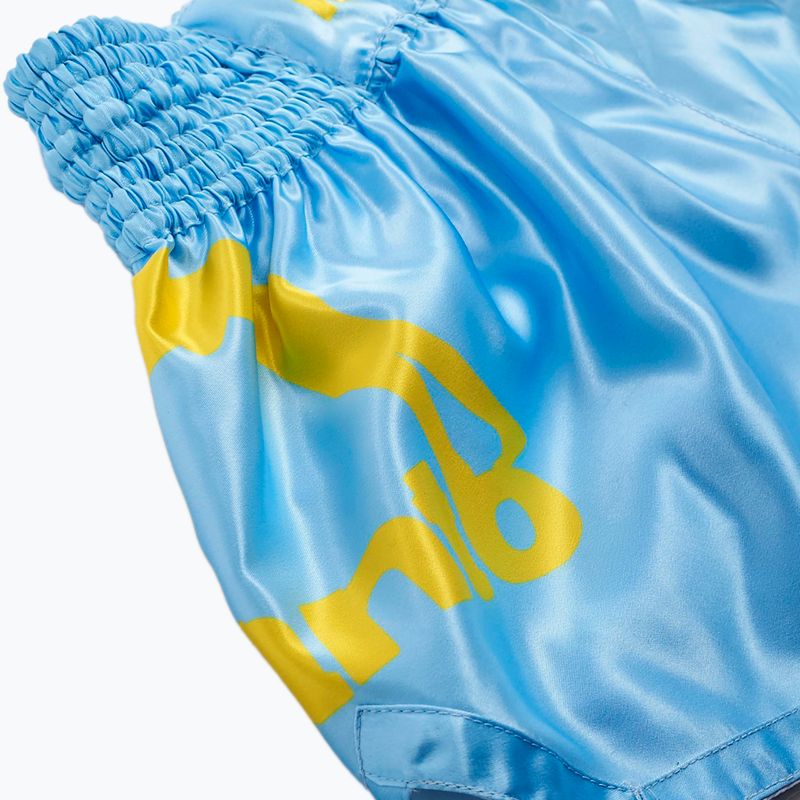 MANTO Muay Thai šortky Dual blue 4