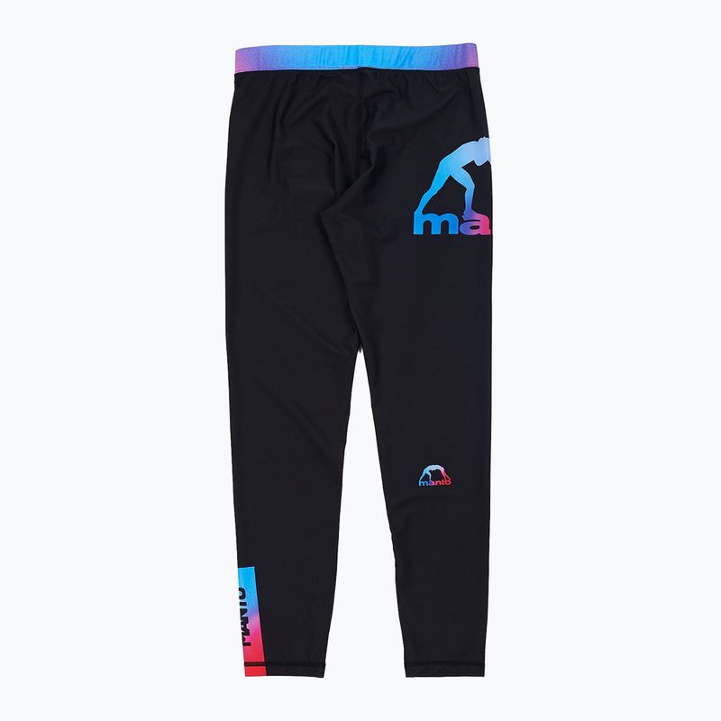 MANTO Miami pánske legíny čierne MNS531_BLK_2S 3