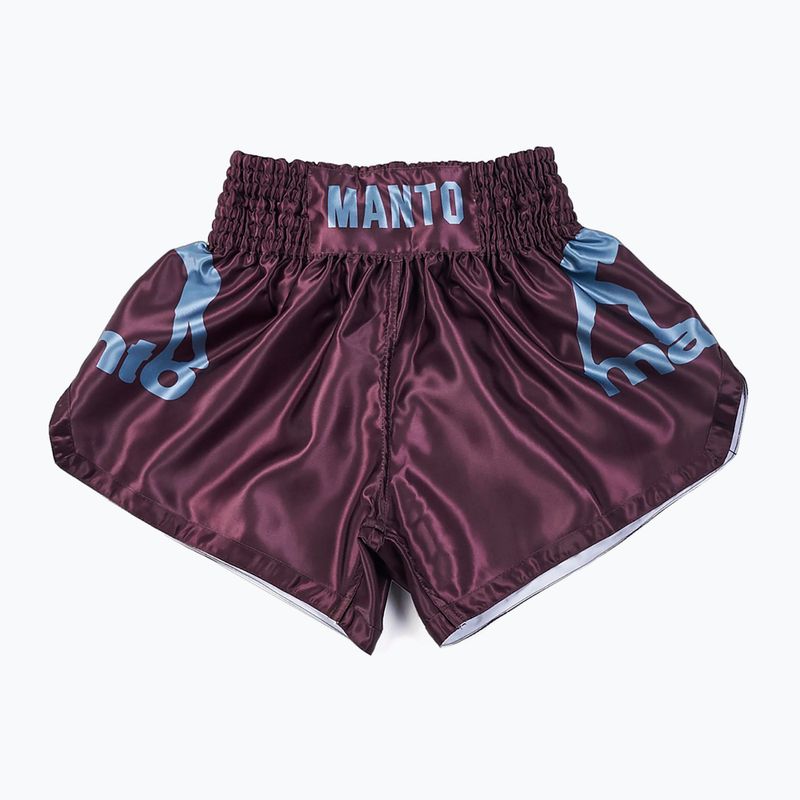 MANTO Muay Thai šortky Dual brown