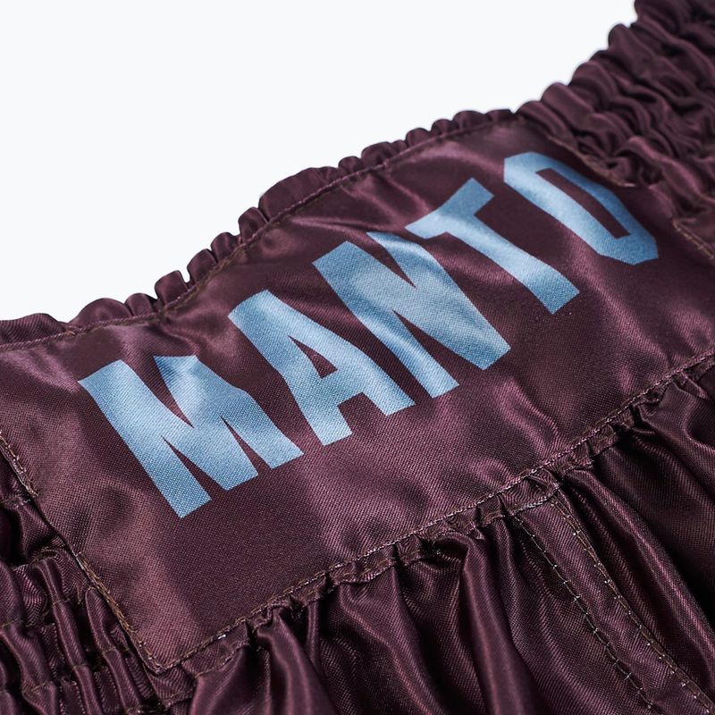 MANTO Muay Thai šortky Dual brown 3