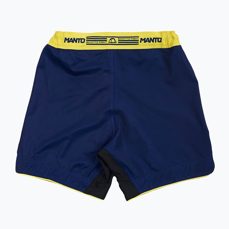 MANTO Stripe 2.0 pánske tréningové šortky námornícka modrá MNS002_NAV_2S 2