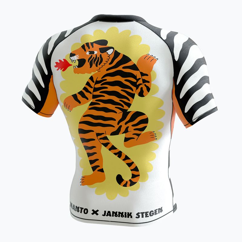 MANTO pánsky Rashguard Tigre white MNR849_WHT_2S 2
