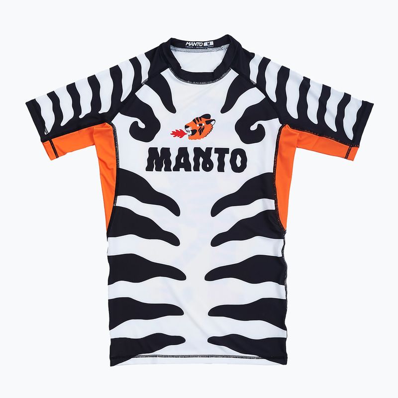 MANTO pánsky Rashguard Tigre white MNR849_WHT_2S 3