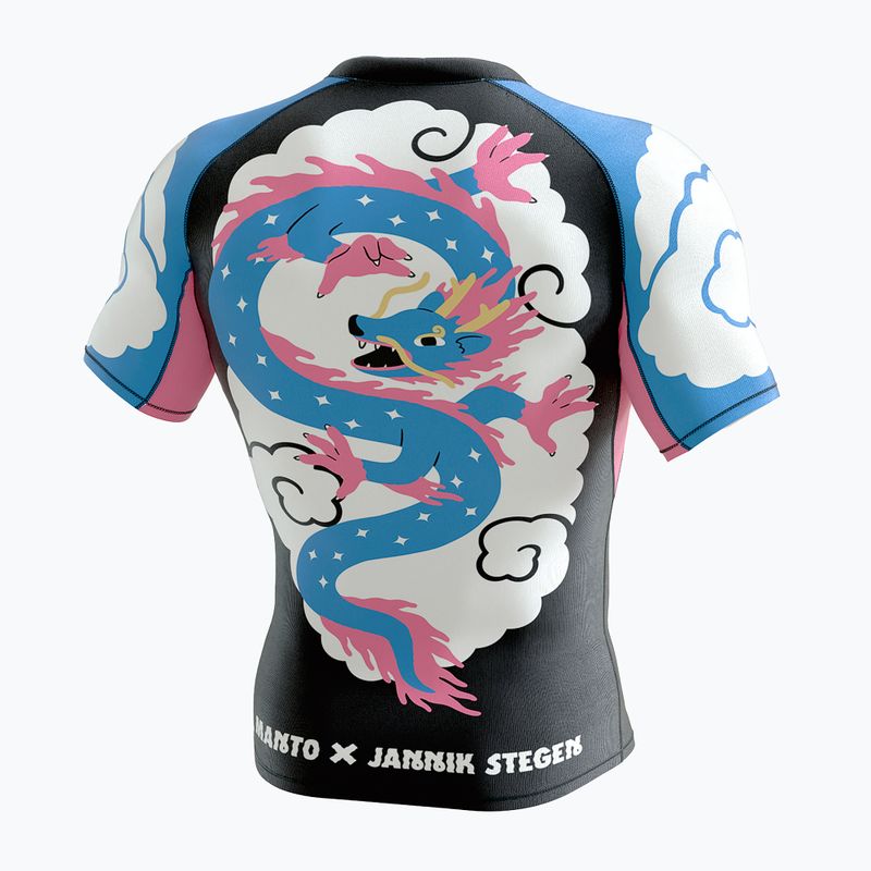 MANTO Dragon pánsky Rashguard čierny MNR850_BLK_2S 2