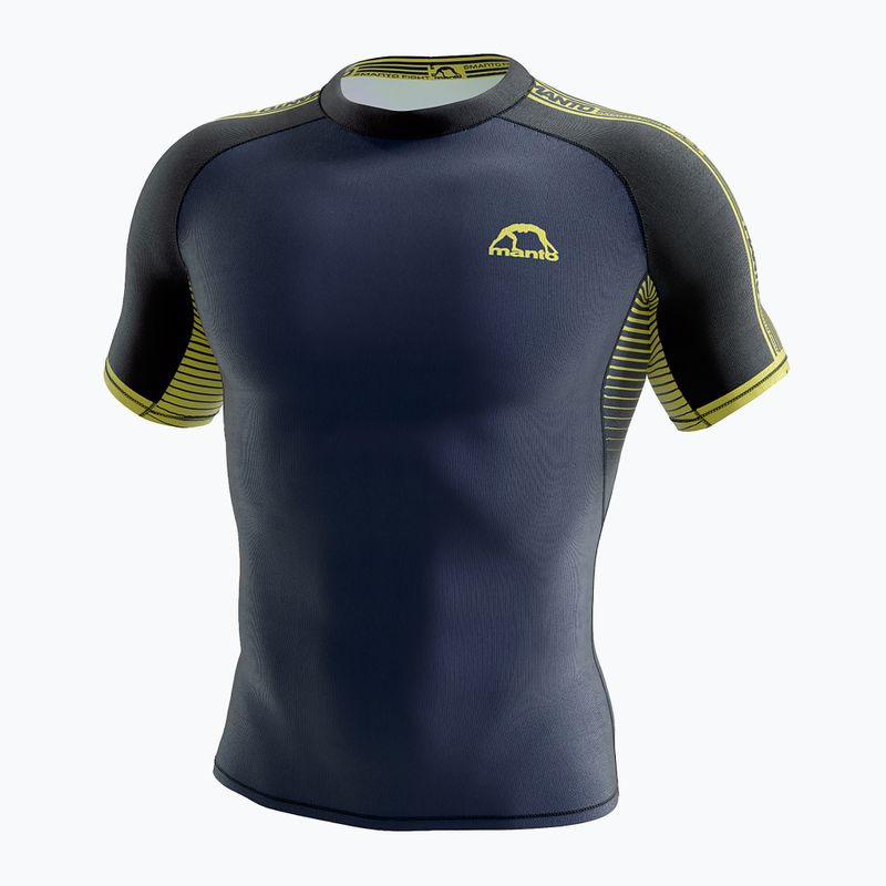 MANTO Stripe 2.0 pánsky Rashguard navy blue MNR851_NAV_2S