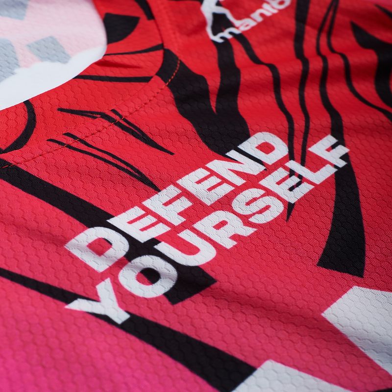 MANTO pánsky Rashguard Multi Gradient red MNR854_BLK_2S 7