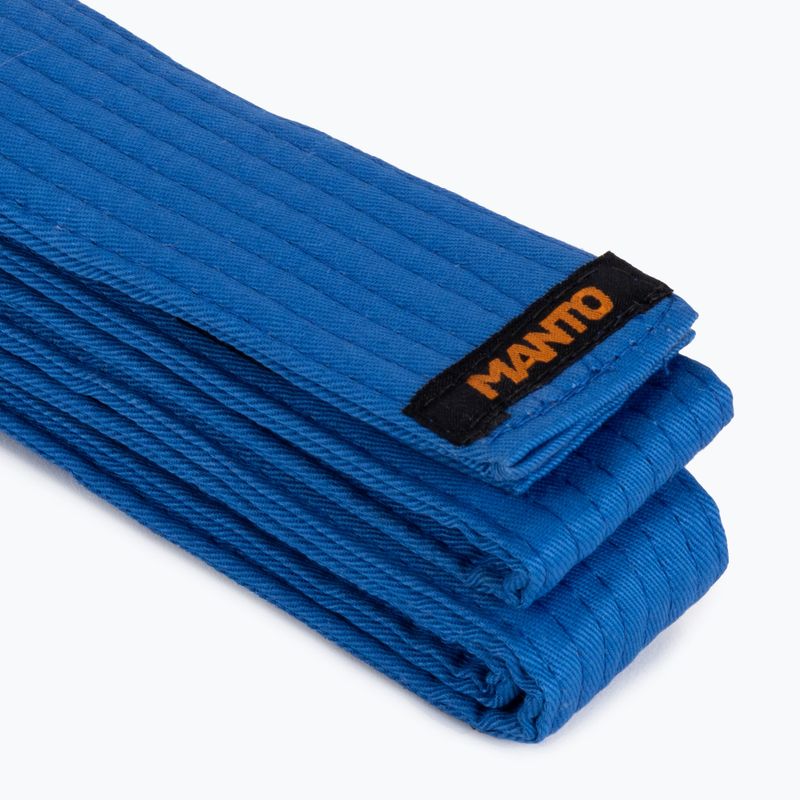 BJJ opasok MANTO Label modrý MNA854_BLU_A1