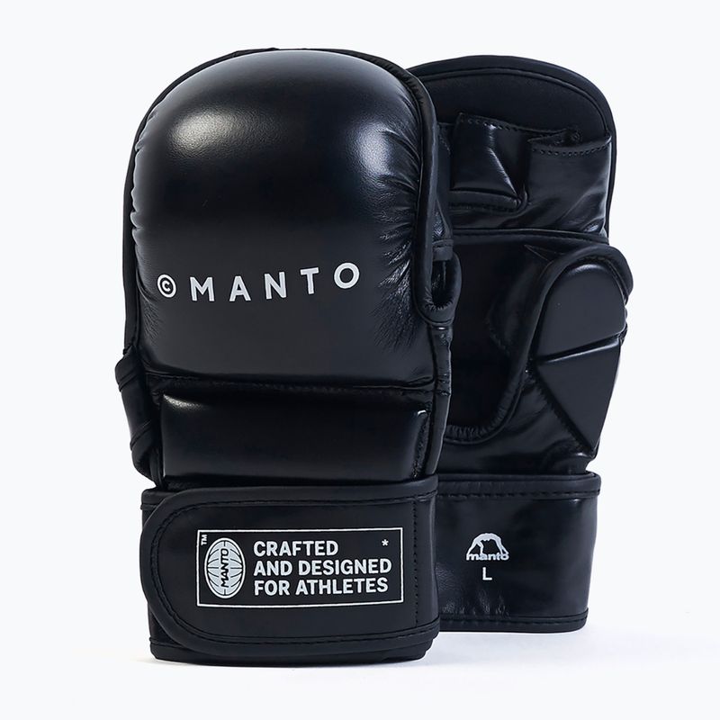 Rukavice MANTO Impact Sparring MMA čierne 2