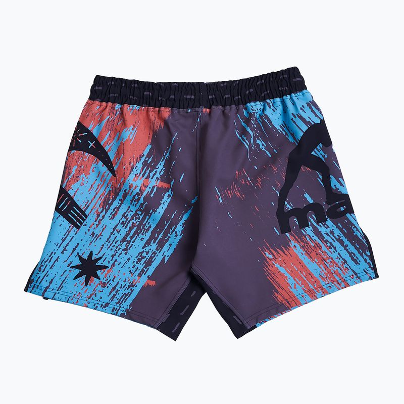 MANTO pánske šortky Livings colorful MNR871 2