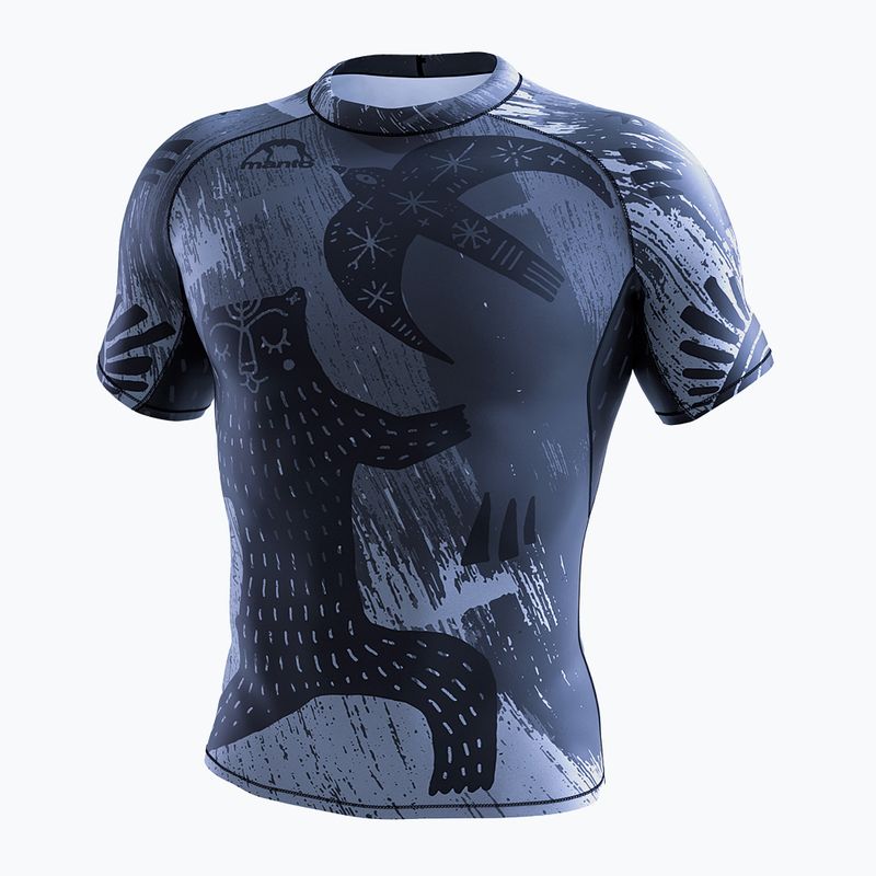 Manto Livings SS pánsky rashguard sivý MNR872