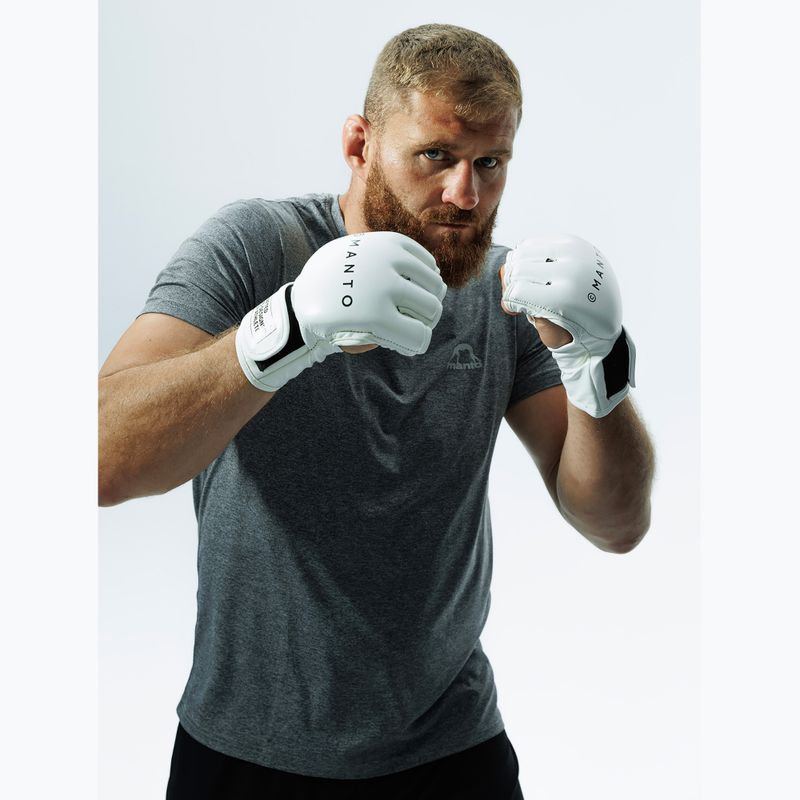 Rukavice MANTO Impact MMA biele 6