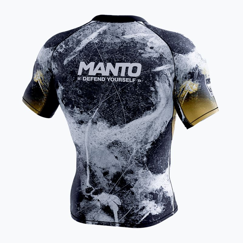 MANTO pánsky Rashguard Disobey navy blue MNR878_BLK 2