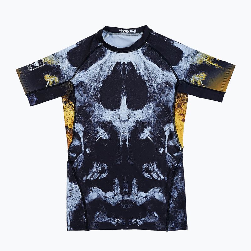 MANTO pánsky Rashguard Disobey navy blue MNR878_BLK 3