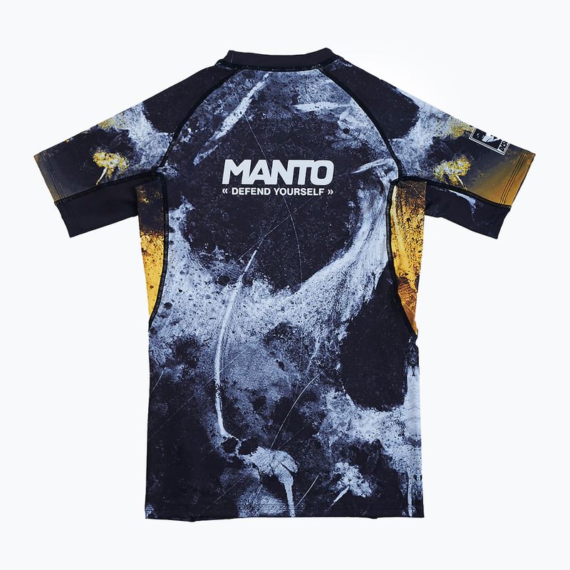 MANTO pánsky Rashguard Disobey navy blue MNR878_BLK 4