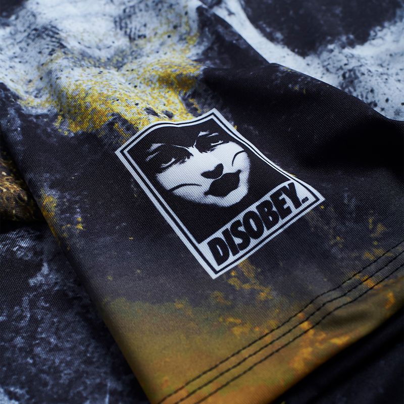 MANTO pánsky Rashguard Disobey navy blue MNR878_BLK 6