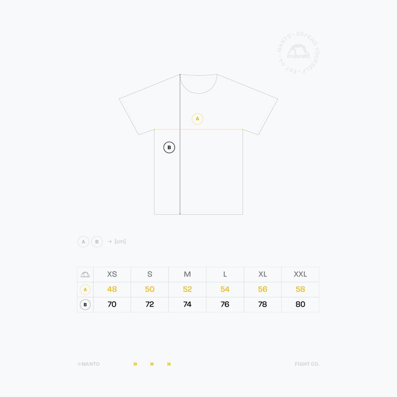 Pánske tričko MANTO Logo white 5