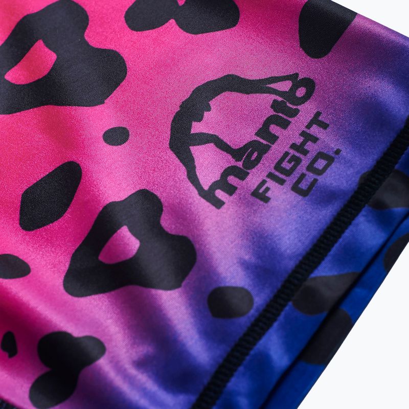 MANTO pánske šortky Leopardia čierna potlač 4
