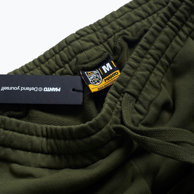 MANTO Fight Co. pánske šortky zelené 3