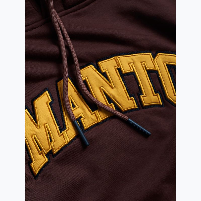 Pánska mikina Manto Varsity brown 2