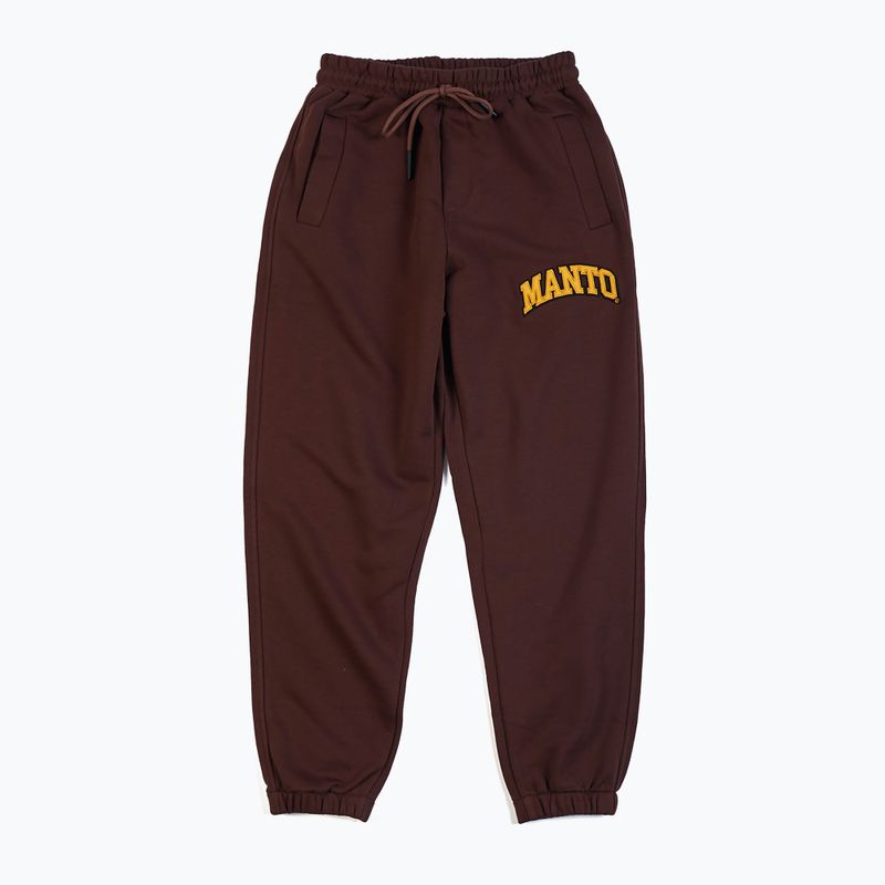 Pánske nohavice MANTO Varsity brown