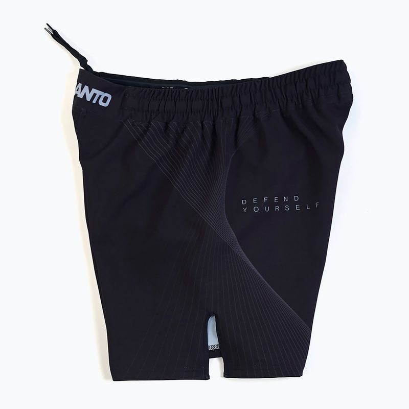 MANTO pánske tréningové šortky Flow black 2