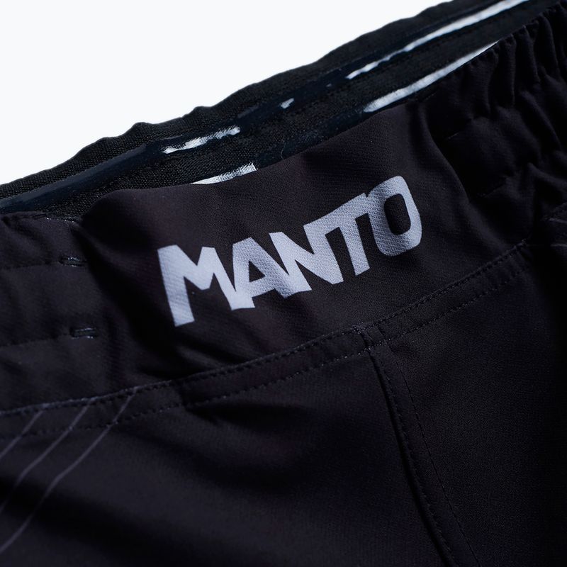 MANTO pánske tréningové šortky Flow black 3