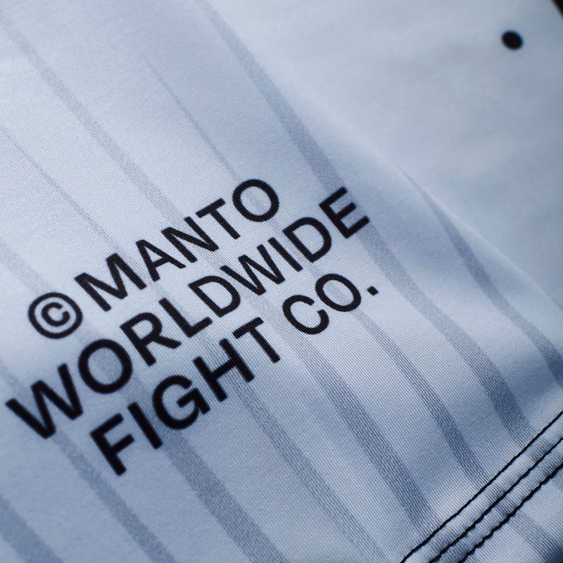 MANTO pánsky Rashguard Ranked white 5