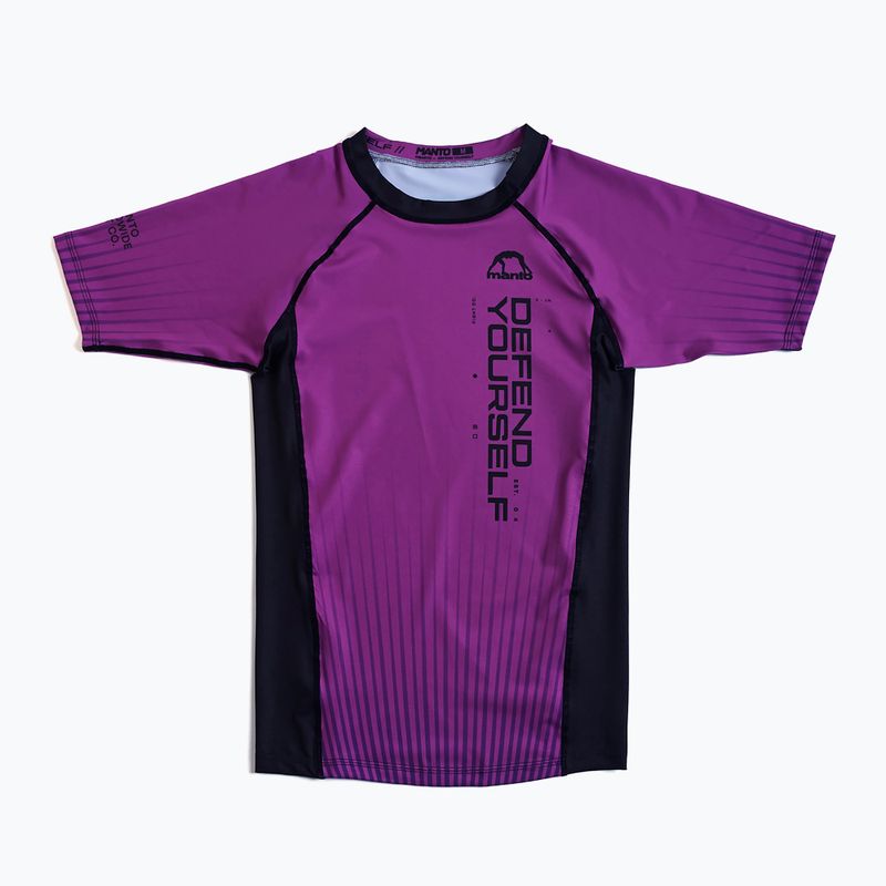 MANTO pánsky Rashguard Ranked purple