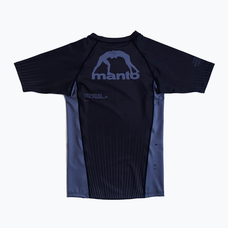 MANTO Pánsky Rashguard  Ranked black 2