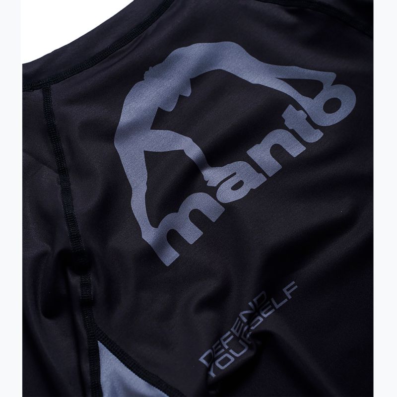 MANTO Pánsky Rashguard  Ranked black 4