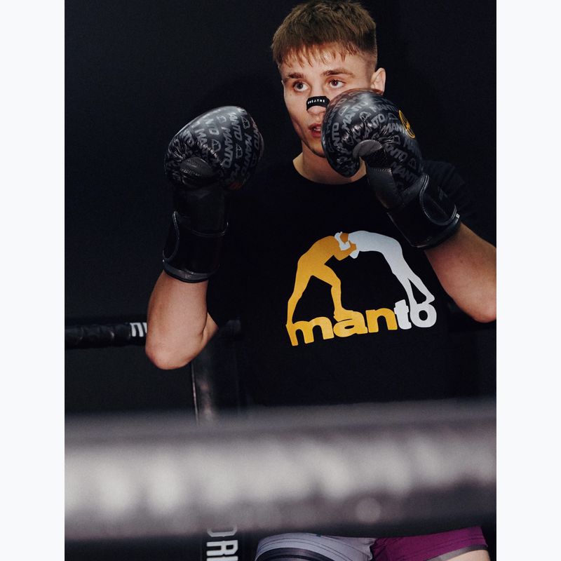 Pánske tričko MANTO Logo black 4