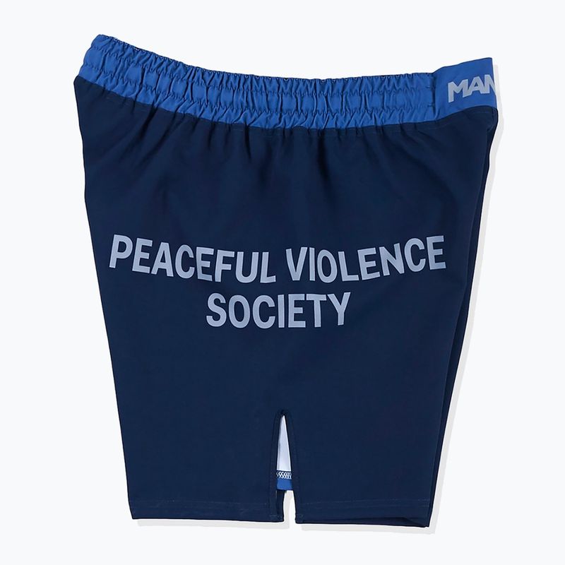 MANTO Society tréningové šortky námornícka modrá 2