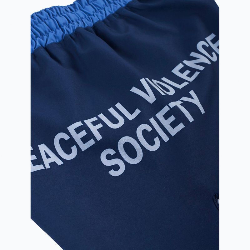 MANTO Society tréningové šortky námornícka modrá 5