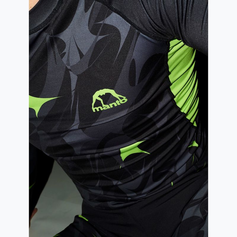 MANTO Rashguard s dlhým rukávom Terra black 7